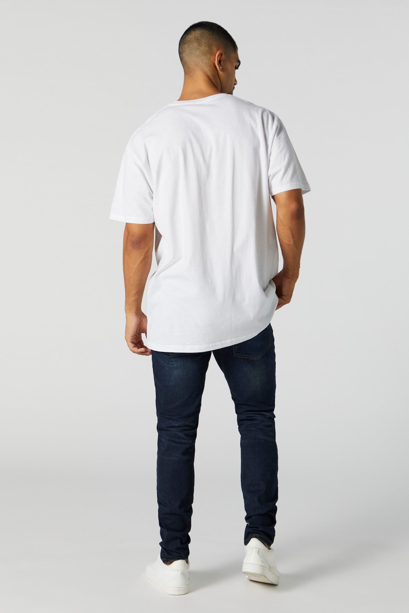 Le jean le plus ajusté délavé foncé sold by Urban Planet product image thumbnail 3