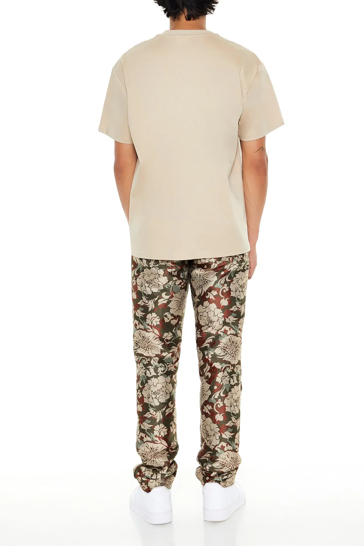 Pantalon mince en jacquard fleuri sold by Urban Planet product image thumbnail 3