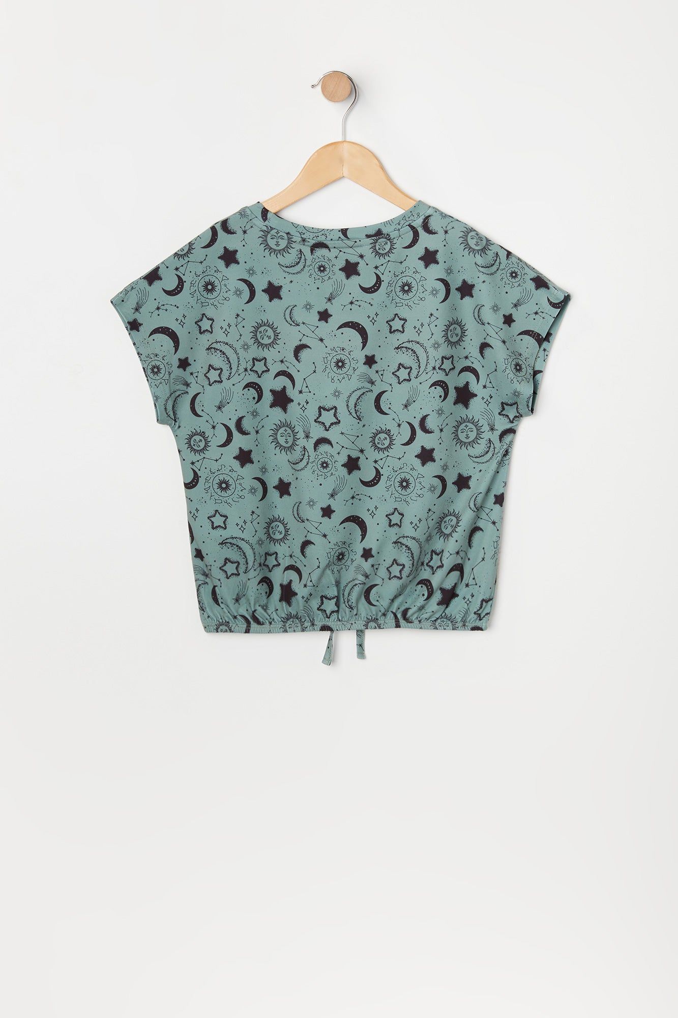 T-shirt noué à imprimé Astrologie pour fille sold by Urban Planet product image thumbnail 2