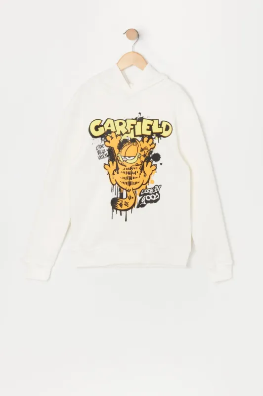 Boys Garfield Lookin Good Graphic Hoodie sold by Urban Planet