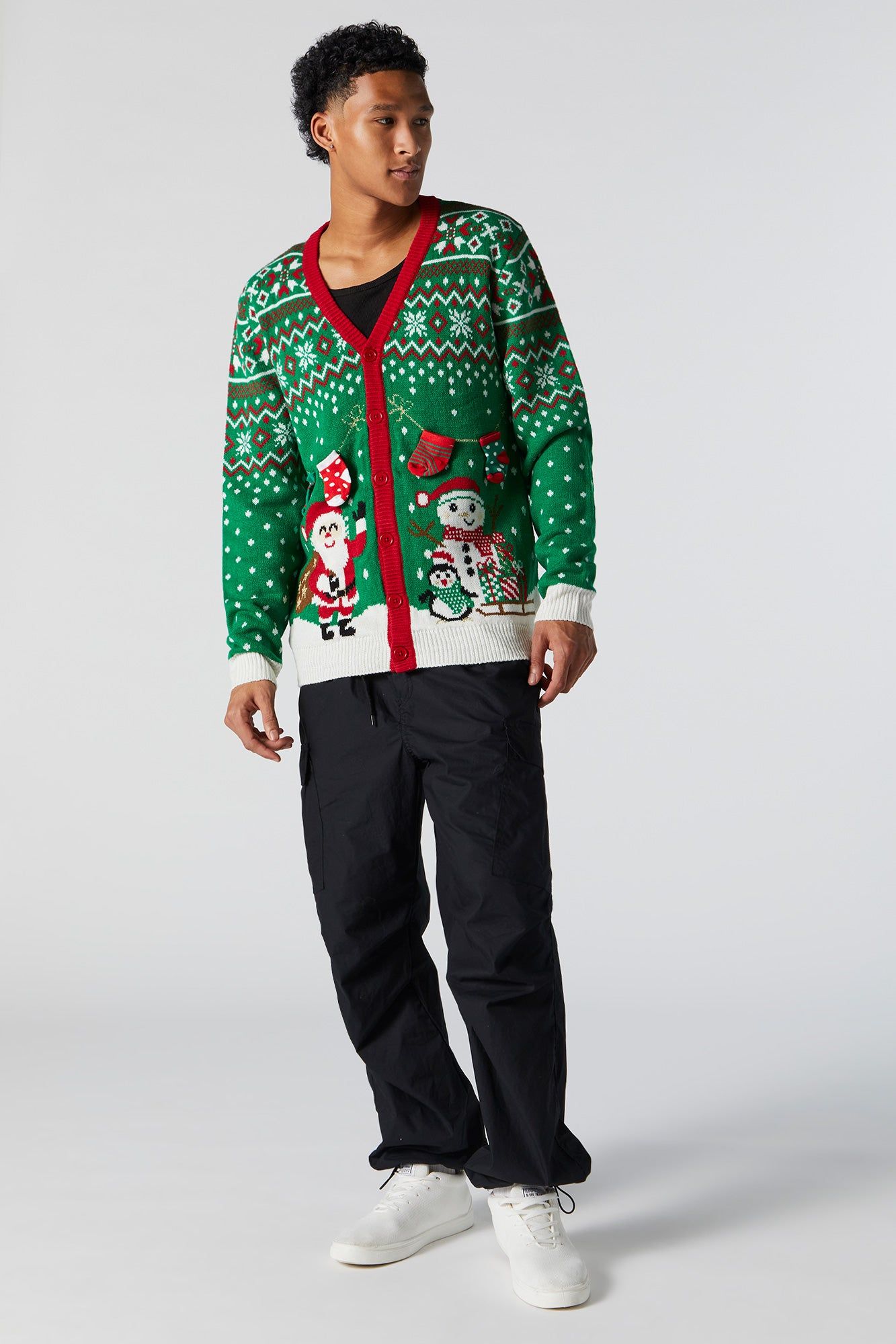 Ugly Xmas Cardigan sold by Urban Planet product image thumbnail 3