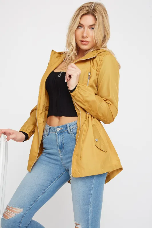 Anorak Zip-Up Hooded Windbreaker sold by Urban Planet