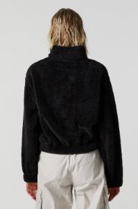 Plush Bomber Jacket sold by Urban Planet