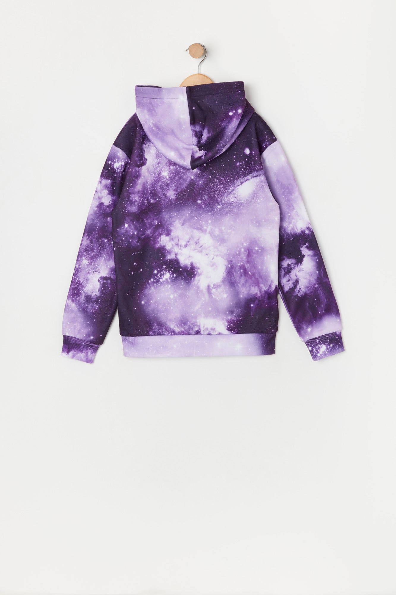 Boys NASA Galaxy Print Hoodie sold by Urban Planet product image thumbnail 2
