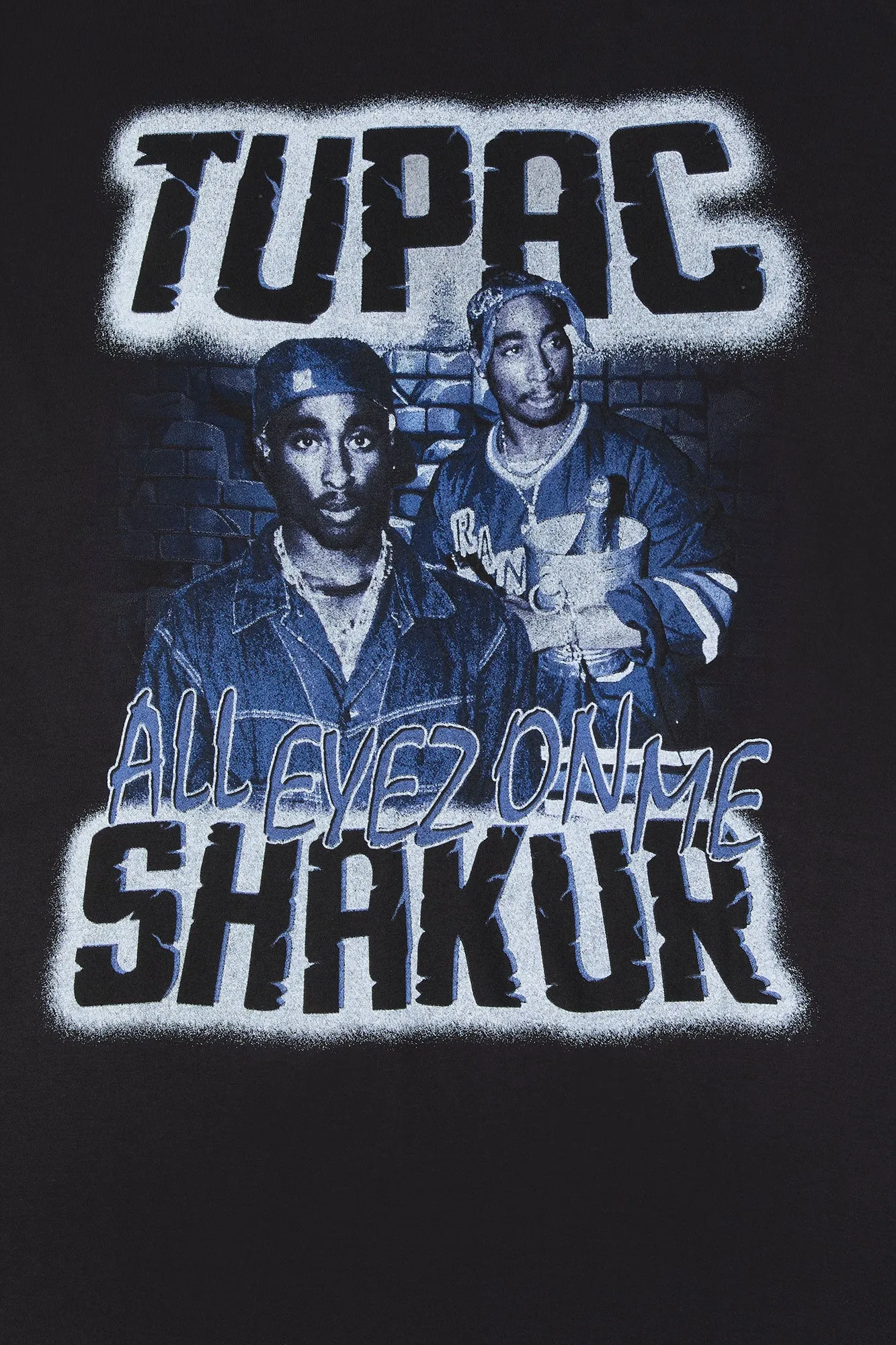 Tupac Shakur Graphic T-Shirt sold by Urban Planet product image thumbnail 2