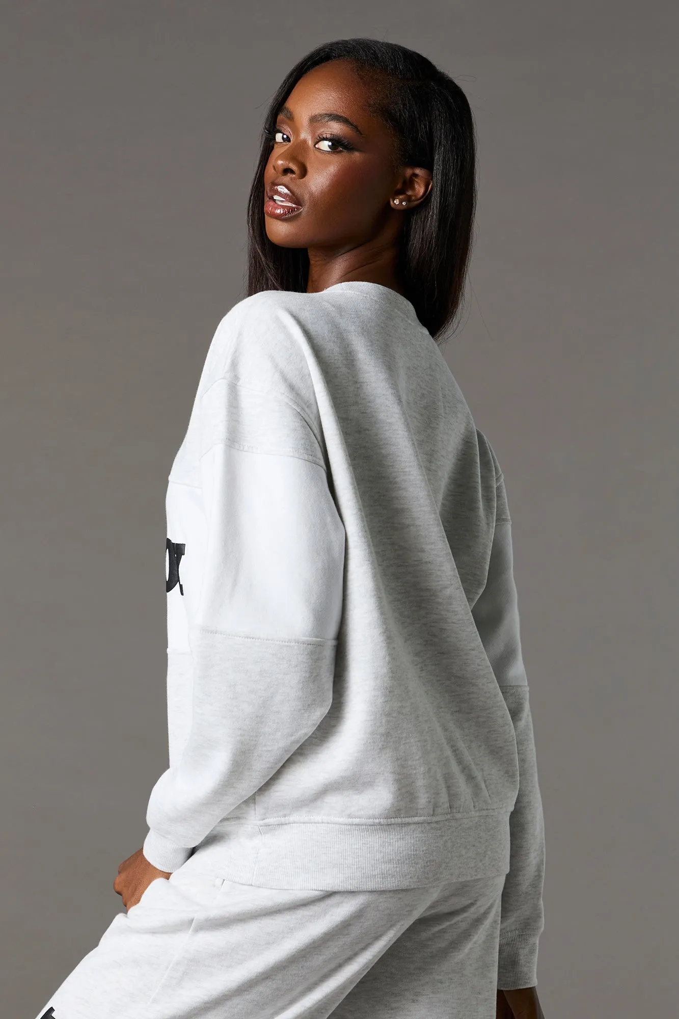 Playboy Graphic Colourblock Fleece Sweatshirt sold by Urban Planet product image thumbnail 2