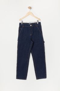 Girls Dark Wash Denim Carpenter Jean sold by Urban Planet