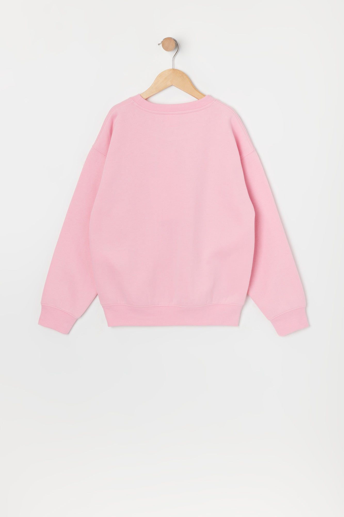 Barbie™ Girls Pink Fleece Graphic Sweatshirt sold by Urban Planet product image thumbnail 2
