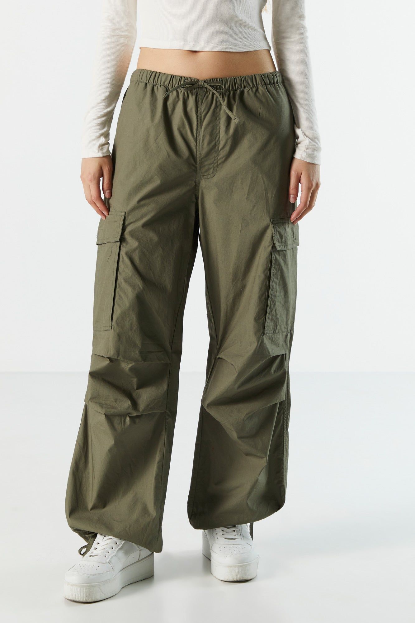 Poplin Cargo Parachute Pant sold by Urban Planet product image thumbnail 5