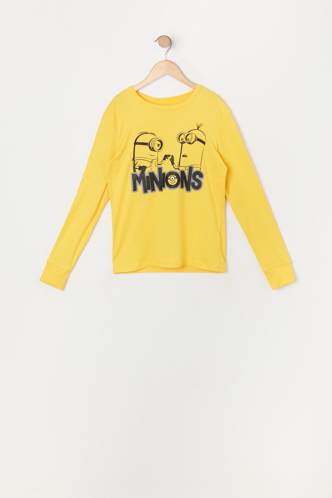 Boys Minion Graphic 2 Piece Pajama Set sold by Urban Planet product image thumbnail 2