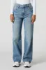 Dark Vintage Wash High Rise Wide Leg Jean sold by Urban Planet