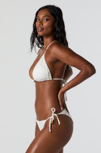 Crochet Side Tie Bikini Bottom sold by Urban Planet