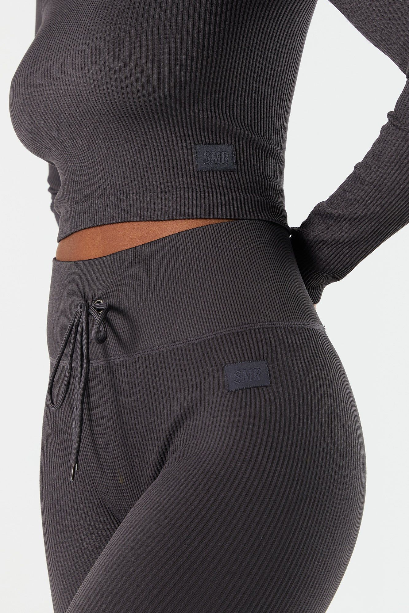 Haut Sommer Ray Active côtelé sans couture à manches longues sold by Urban Planet product image thumbnail 4