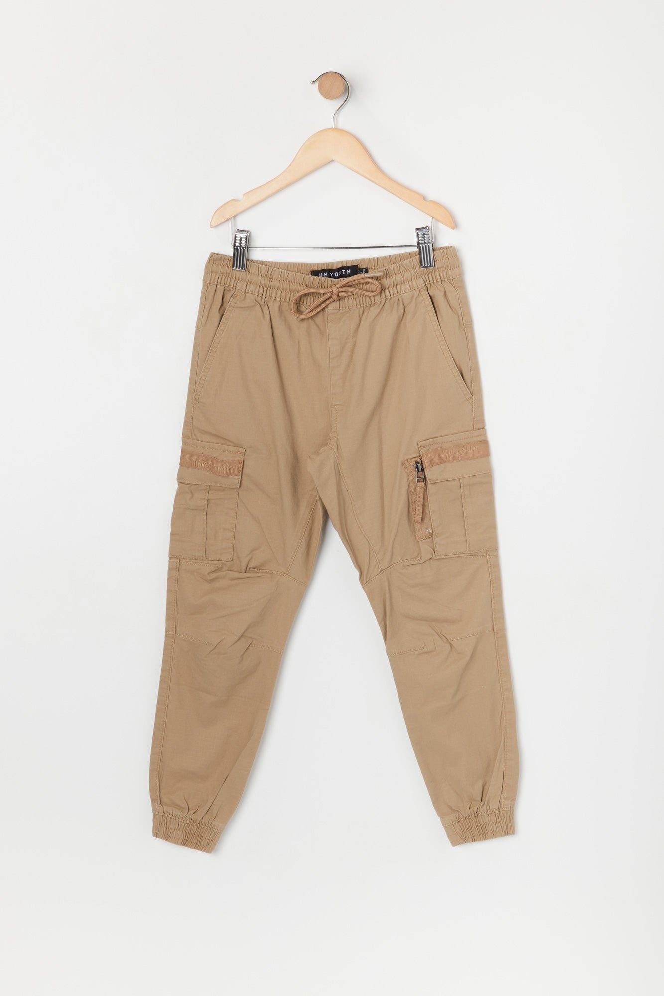 Jogger cargo décontracté avec fermeture à glissière pour garçons sold by Urban Planet