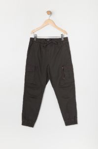 Jogger cargo décontracté avec fermeture à glissière pour garçons sold by Urban Planet