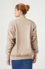Faux Leather Ruched Bomber Jacket sold by Urban Planet