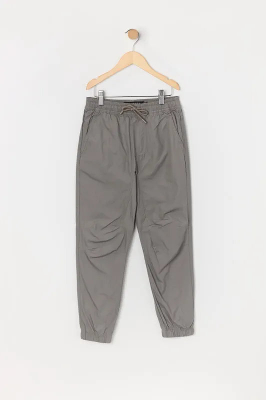 Jogger décontracté en popeline pour garçon sold by Urban Planet