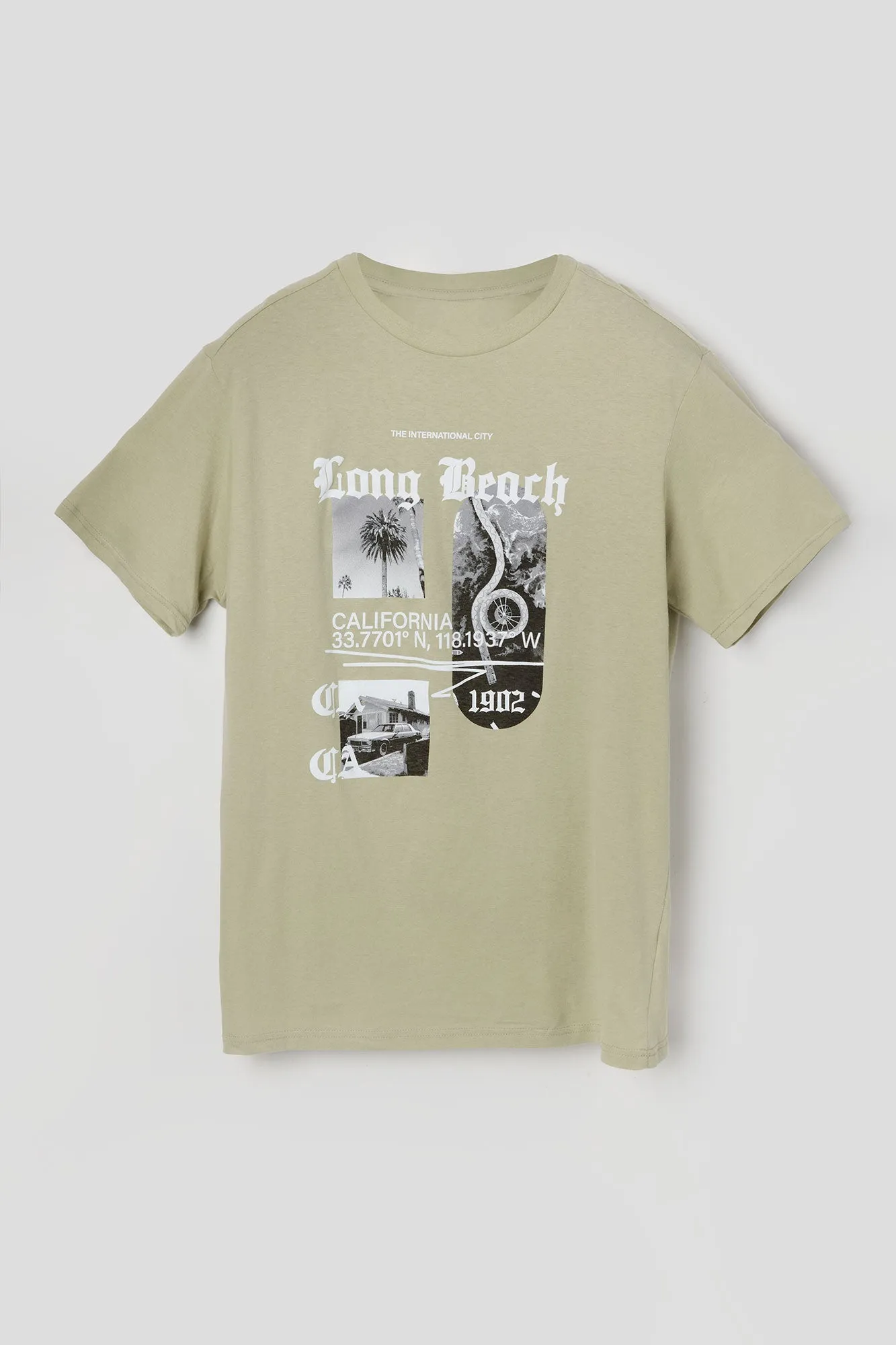 Long Beach Graphic T-Shirt sold by Urban Planet product image thumbnail 4