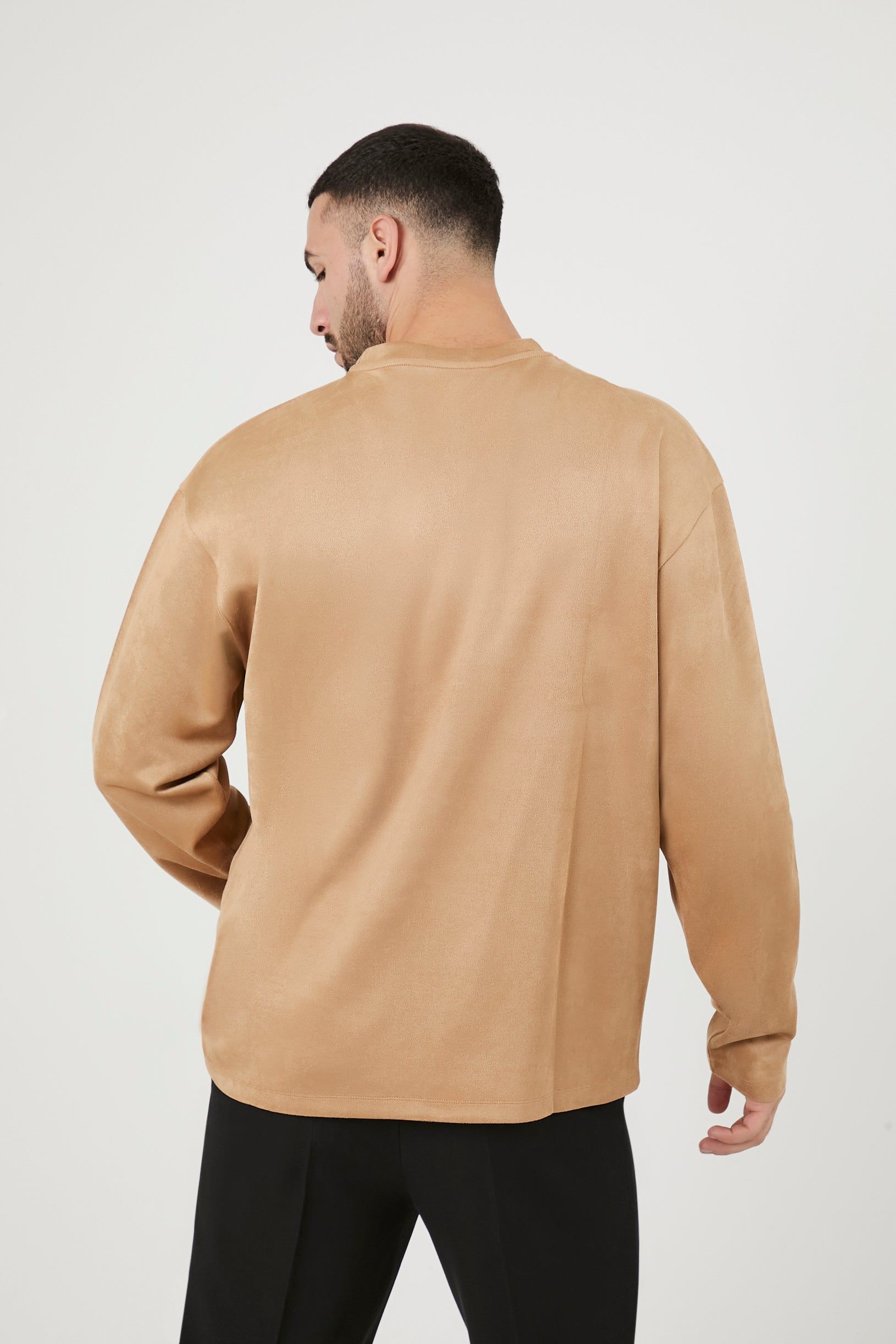 Haut à manches longues en similisuède sold by Urban Planet product image thumbnail 3