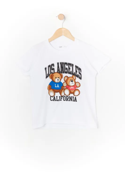 T-shirt à imprimé Los Angeles pour fille sold by Urban Planet