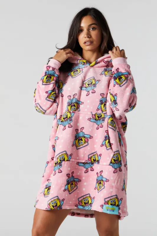 Winter SpongeBob Print Humungo sold by Urban Planet