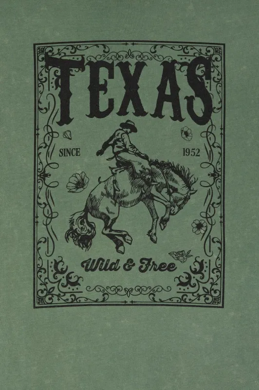 Texas Graphic Washed T-Shirt sold by Urban Planet