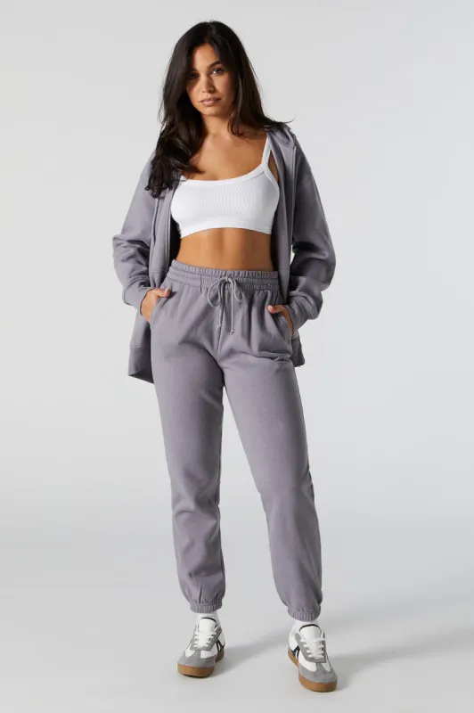 High Rise Fleece Jogger sold by Urban Planet