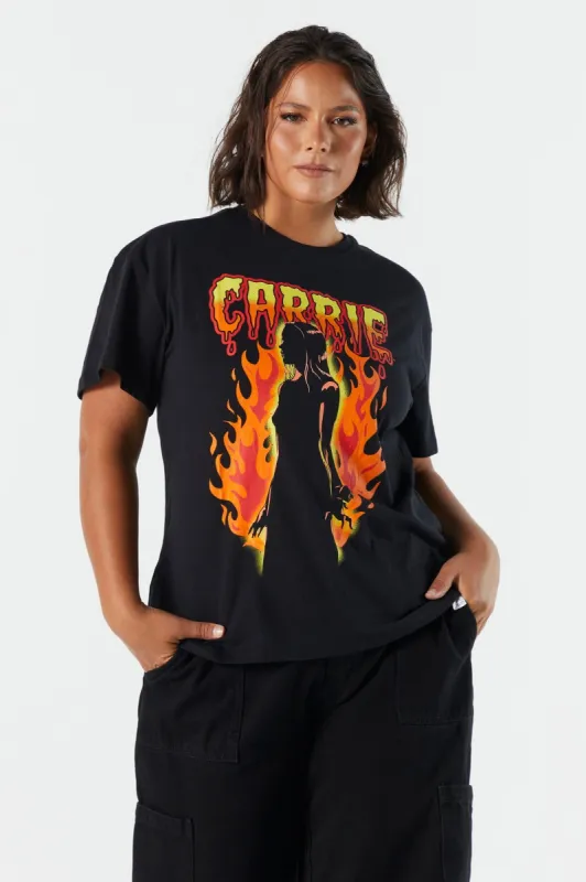 Carrie Graphic Boyfriend T-Shirt made by Stitches
