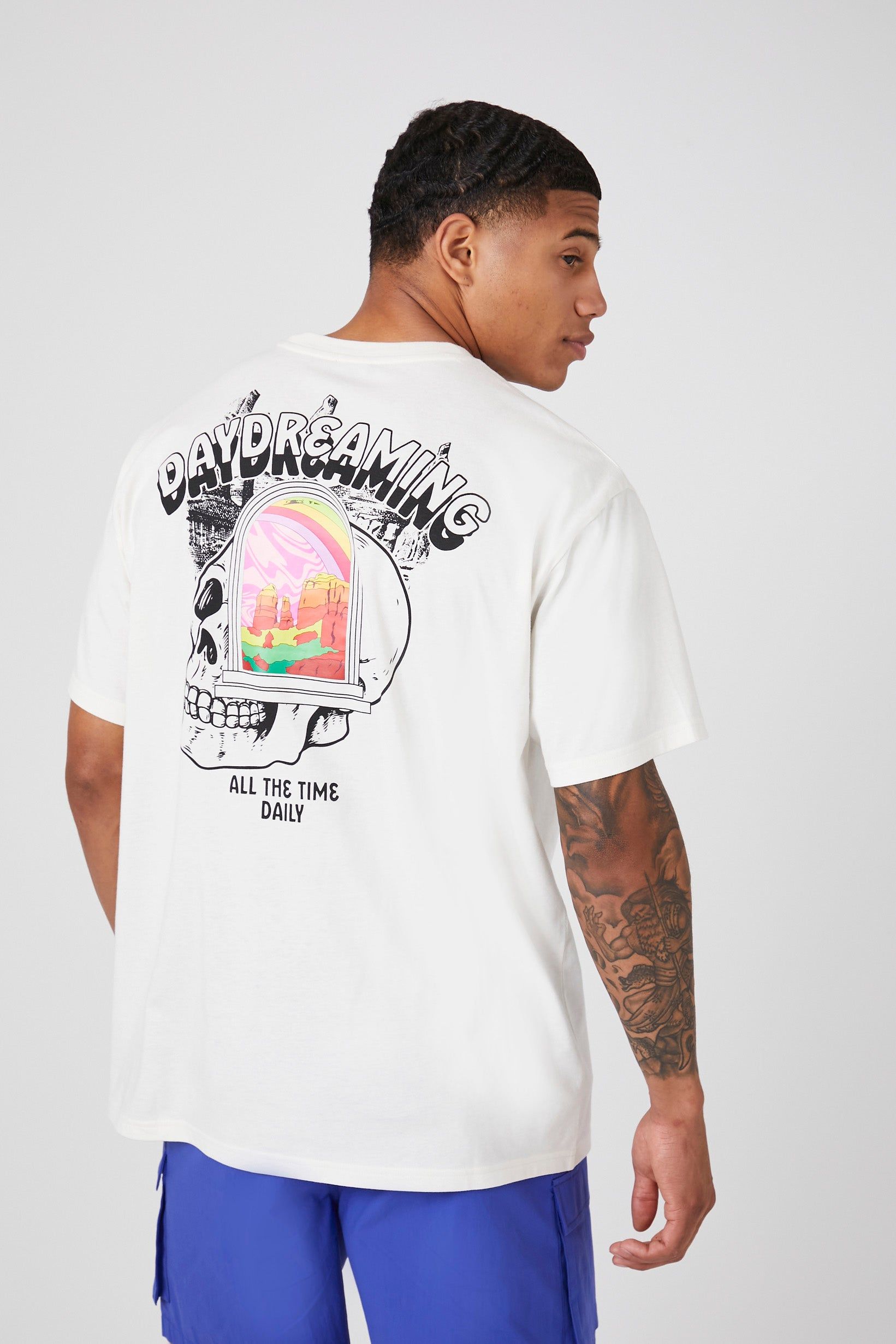 Daydreaming Graphic T-Shirt sold by Urban Planet product image thumbnail 4