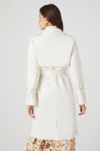 Faux Suede Trench Coat sold by Urban Planet