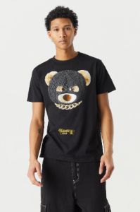 T-shirt à imprimé Masked Bear sold by Urban Planet
