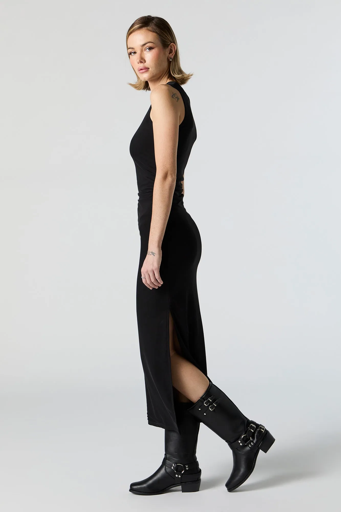 Robe midi sans manches en filet sold by Urban Planet product image thumbnail 2