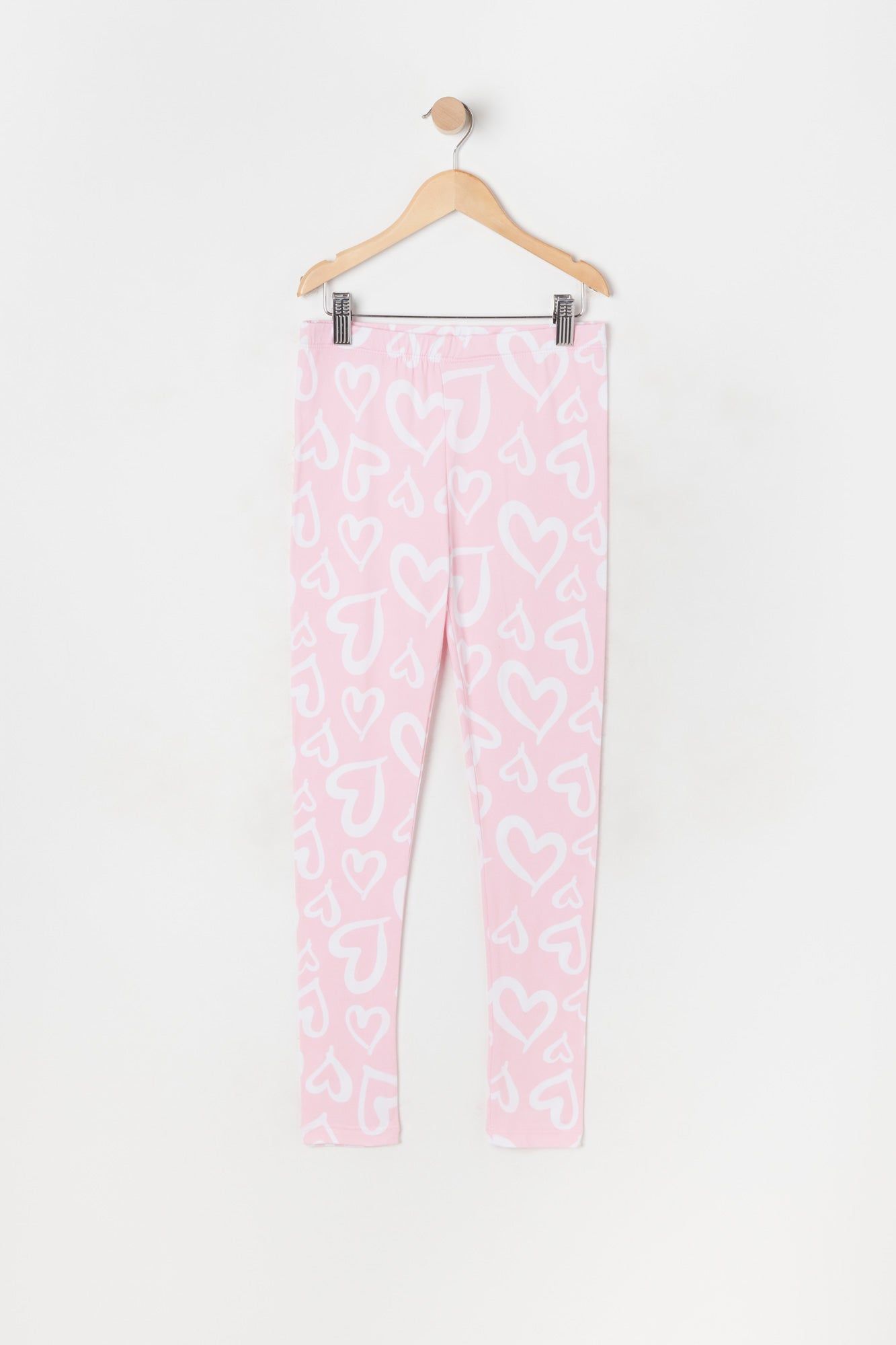 Girls Soft Heart Print Legging sold by Urban Planet