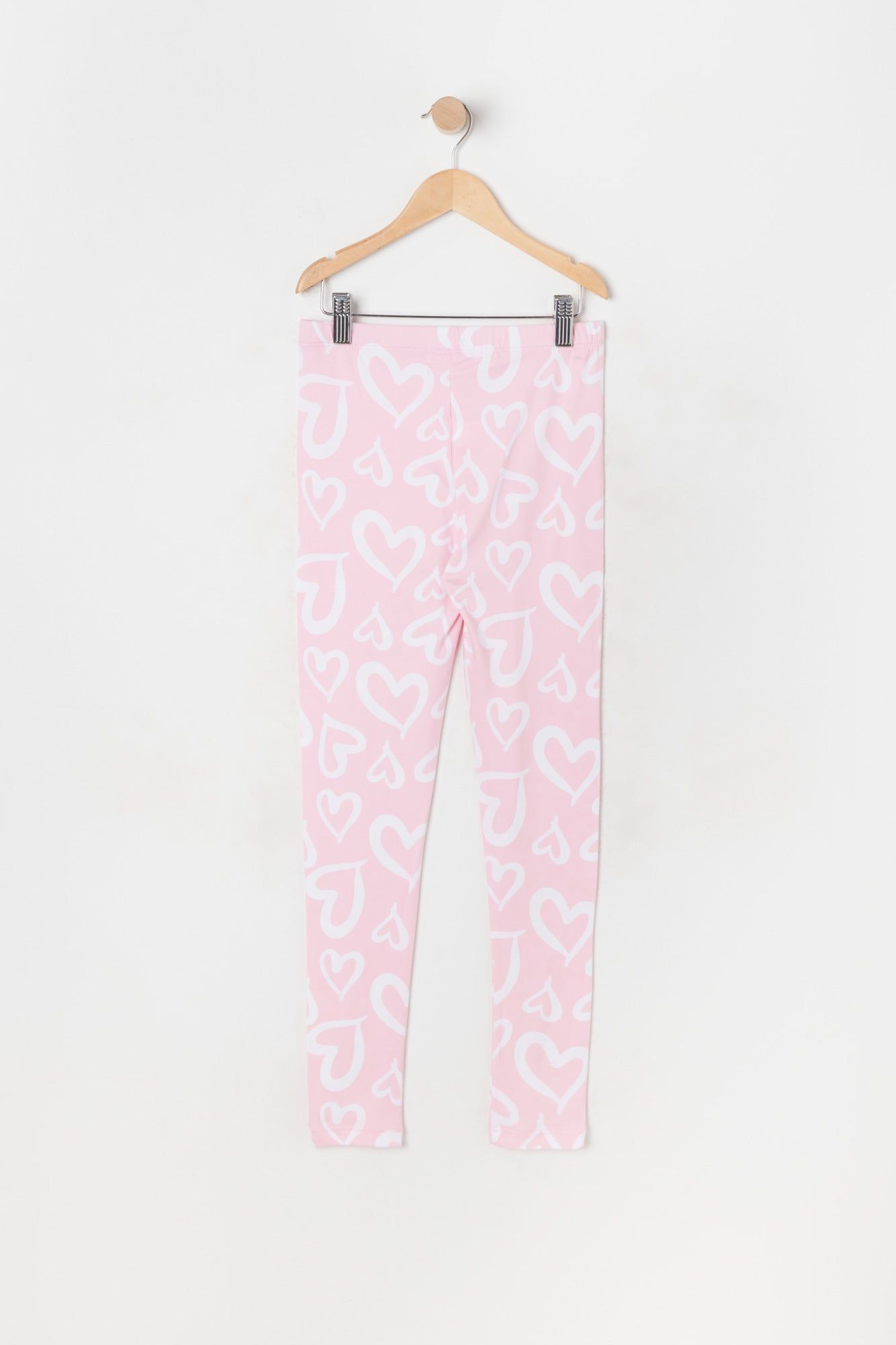 Girls Soft Heart Print Legging sold by Urban Planet product image thumbnail 2