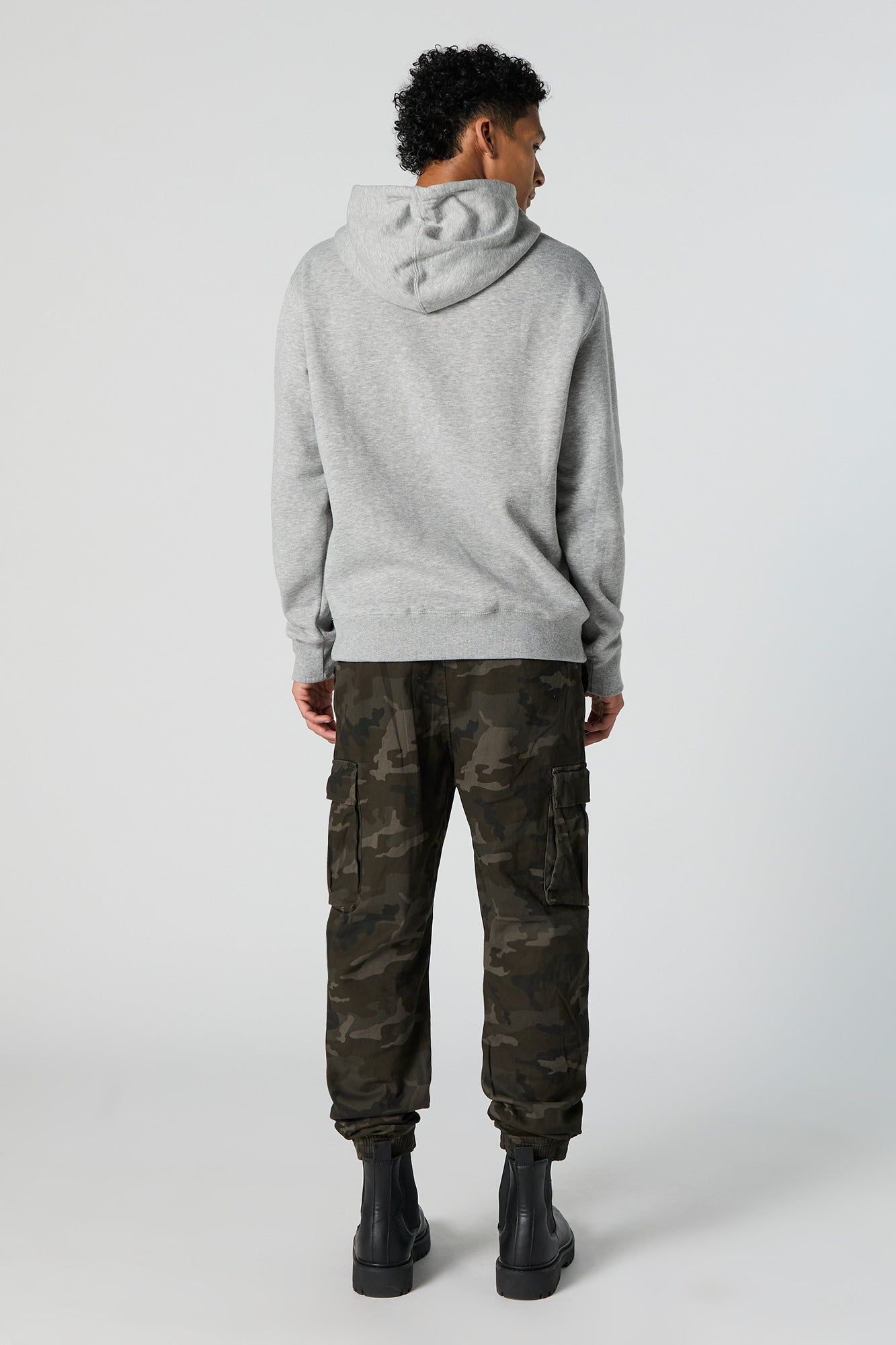 Jogger cargo à taille coulissante avec motif camouflage sold by Urban Planet product image thumbnail 2