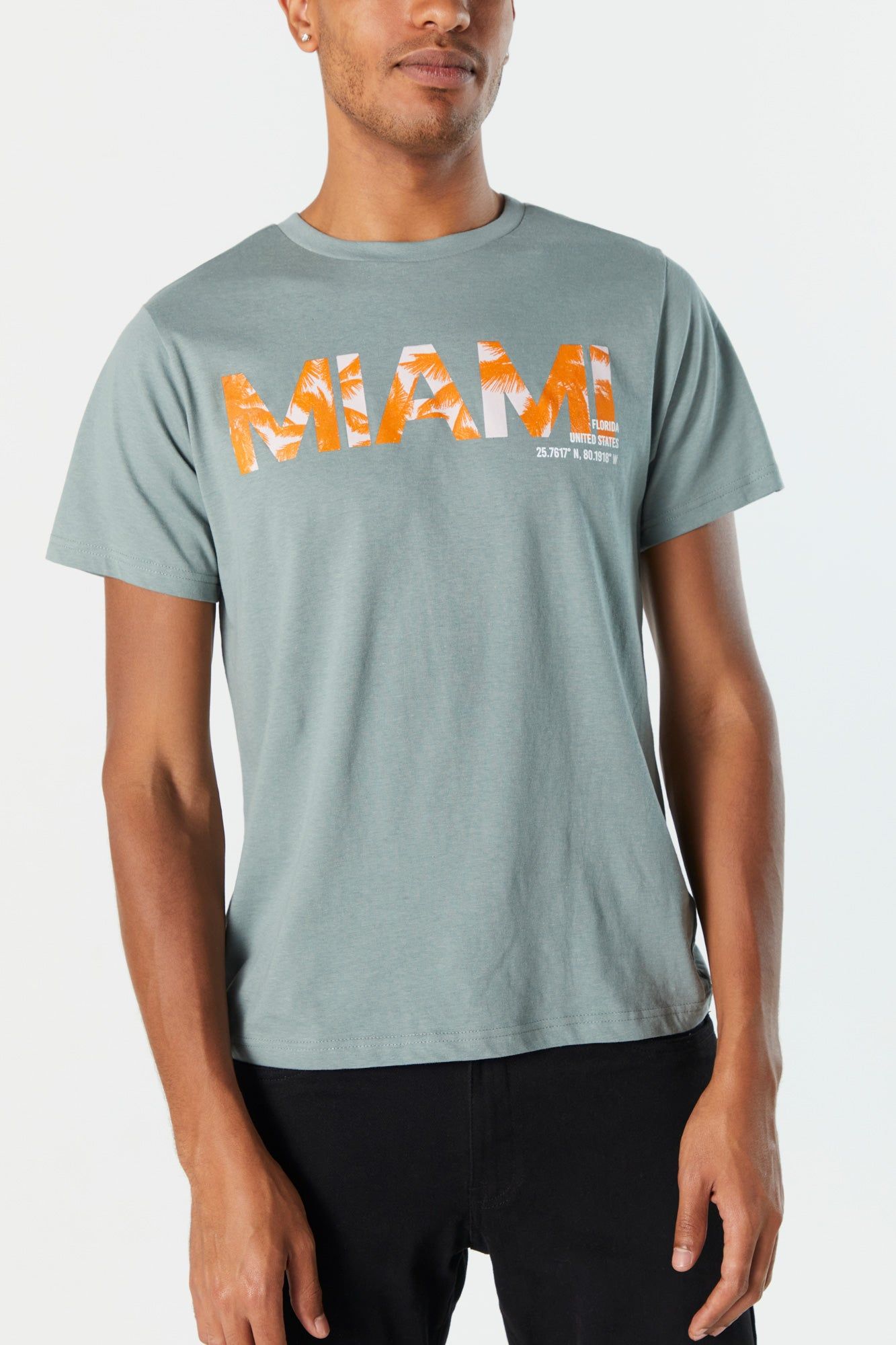 Miami Graphic T-Shirt sold by Urban Planet product image thumbnail 2
