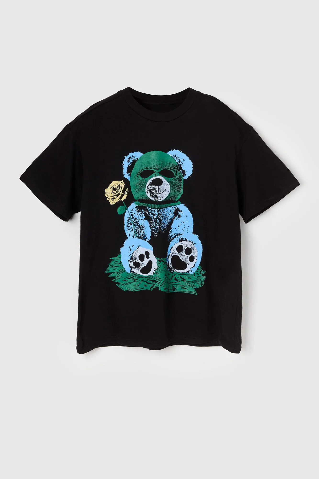 T-shirt à imprimé Masked Bear sold by Urban Planet product image thumbnail 4