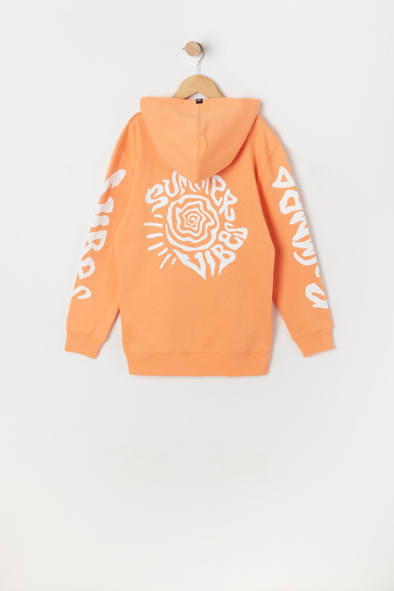 Boys Summer Vibes Graphic Fleece Hoodie sold by Urban Planet product image thumbnail 2