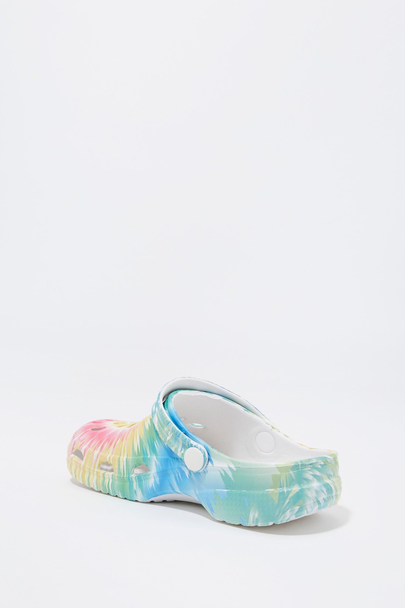 Girls Tie Dye Print Rubber Clog sold by Urban Planet product image thumbnail 3
