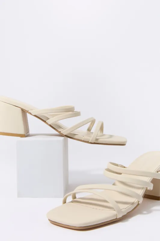 Mules avec brides en similicuir sold by Urban Planet