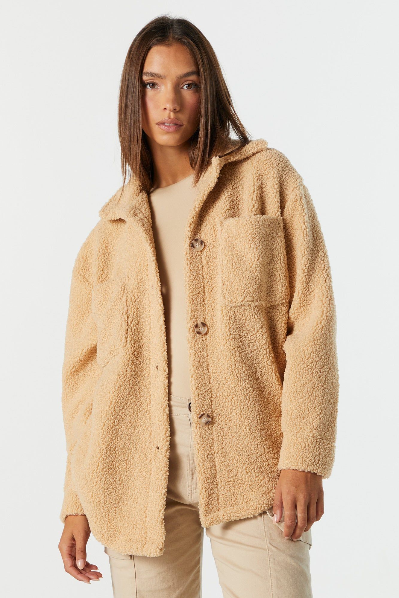 Surchemise en Sherpa sold by Urban Planet product image thumbnail 4