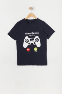 T-shirt à imprimé Video Games Are Calling pour garçon sold by Urban Planet