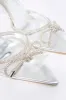 Rhinestone Bow Clear Pointed Heel sold by Urban Planet