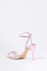 Rhinestone Bow Clear Pointed Heel sold by Urban Planet