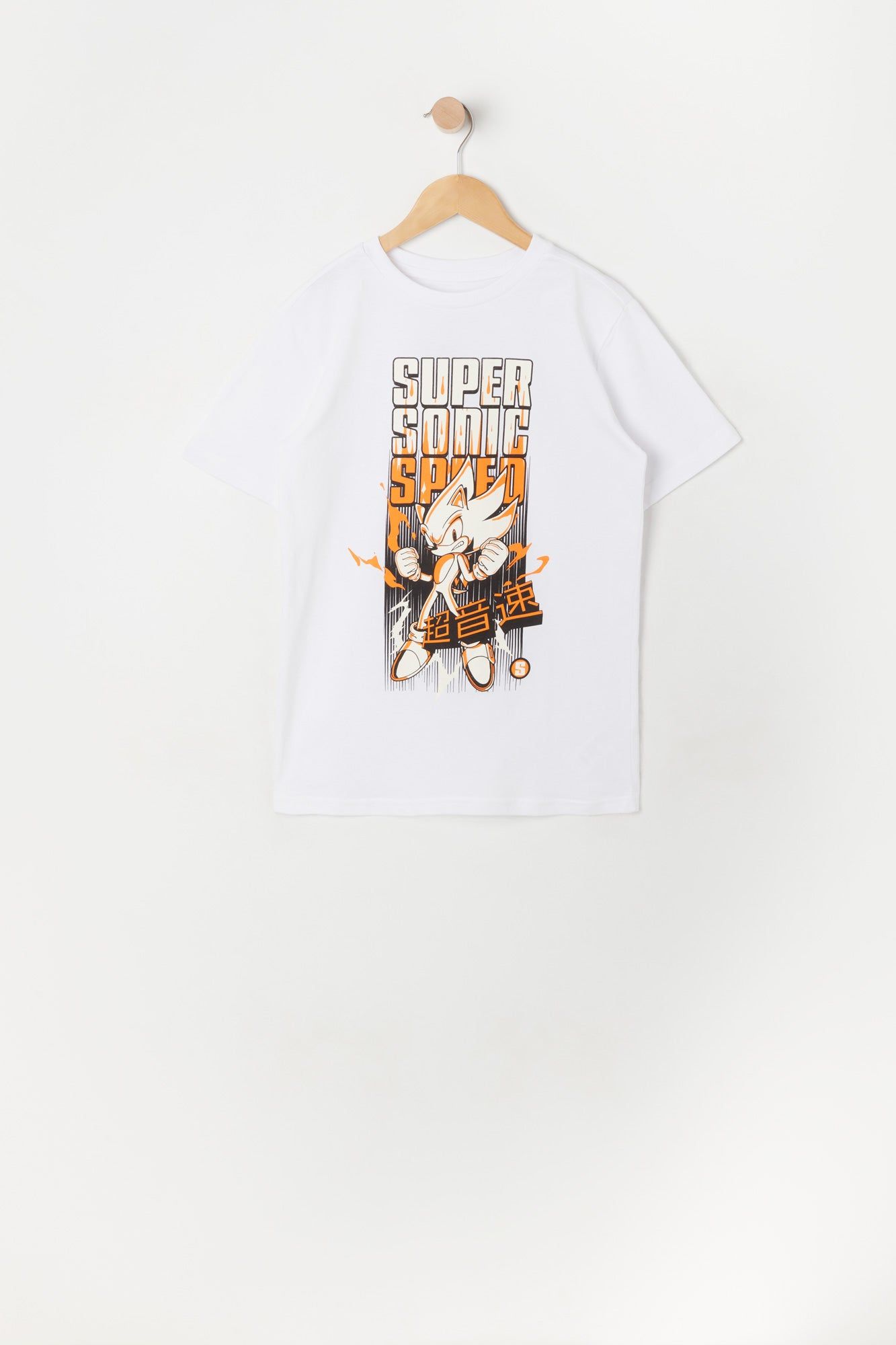 Boys Super Sonic Speed Graphic T-Shirt sold by Urban Planet product image thumbnail 2
