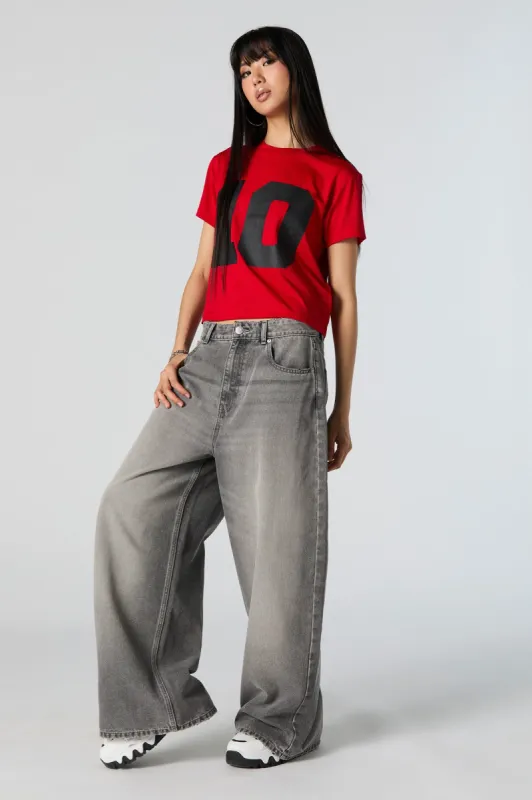 Oversized Baggy Wide Leg Jean sold by Urban Planet