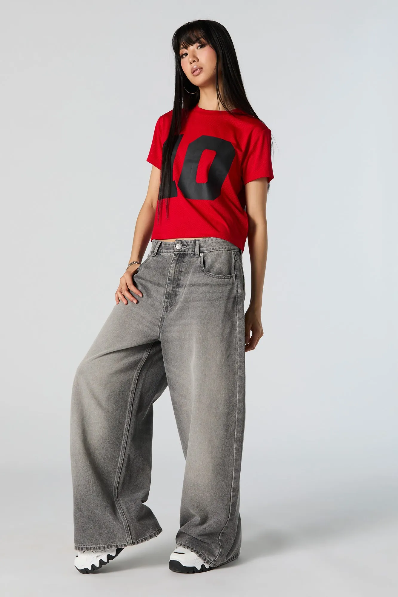 Superwide Baggy Wide Leg Jean sold by Urban Planet