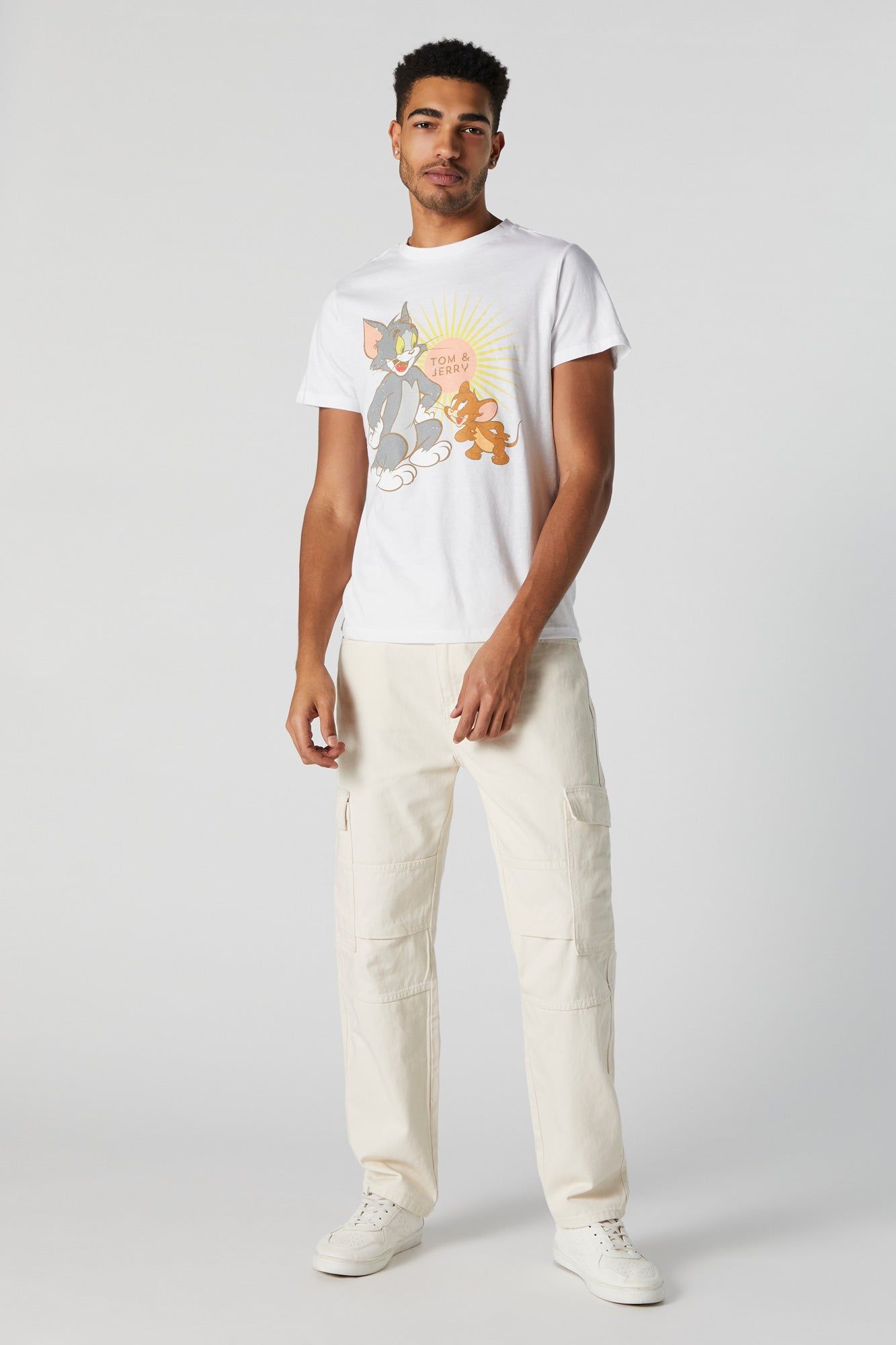 T-shirt à imprimé Tom & Jerry sold by Urban Planet product image thumbnail 3