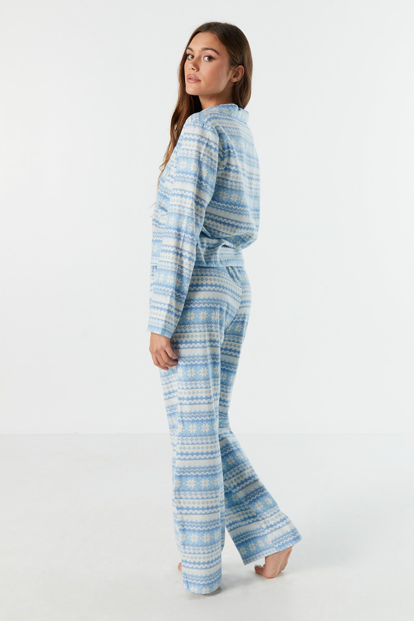 Printed Flannel Pajama Pant sold by Urban Planet product image thumbnail 3