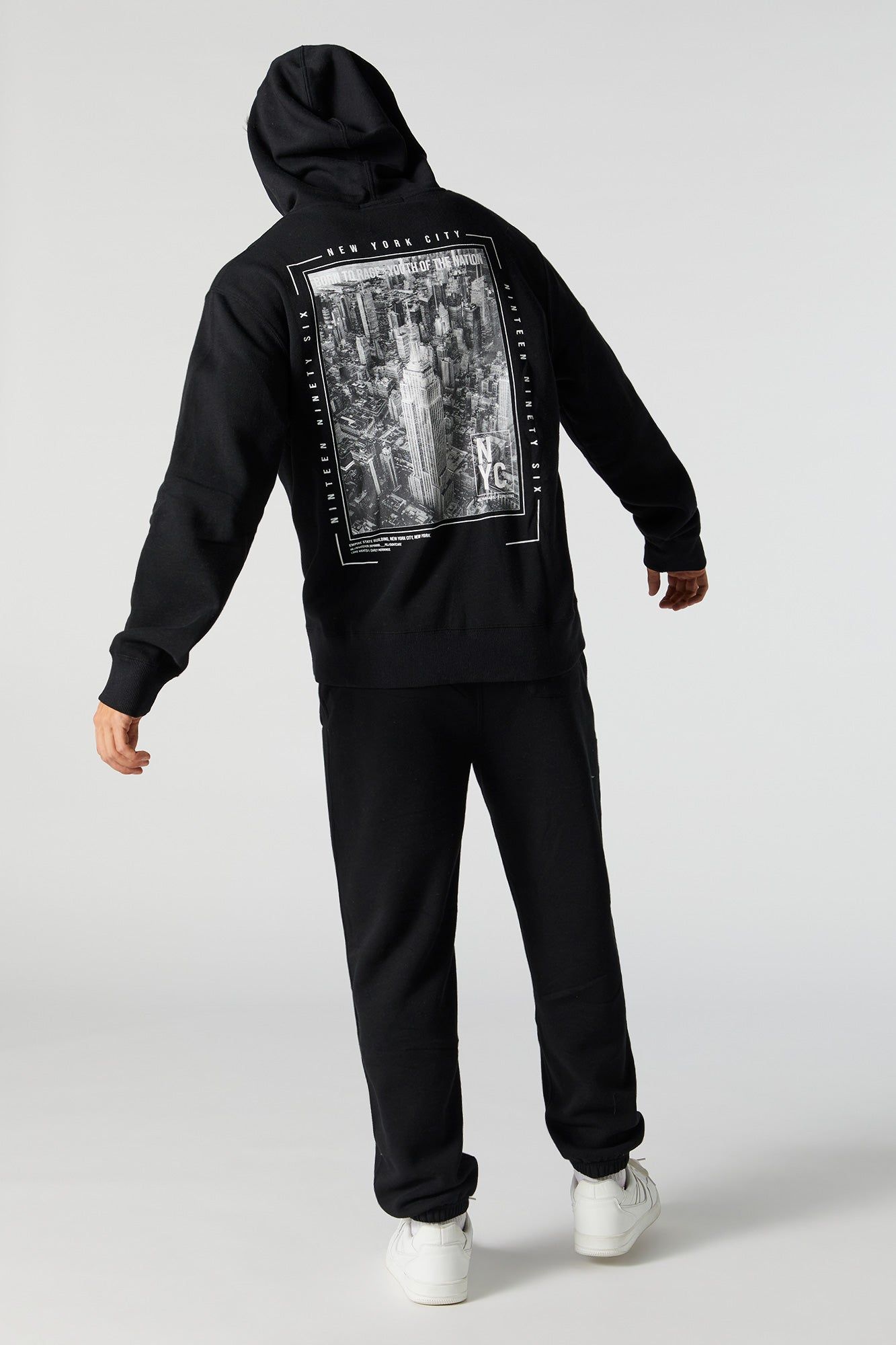NYC Graphic Fleece Jogger sold by Urban Planet product image thumbnail 2